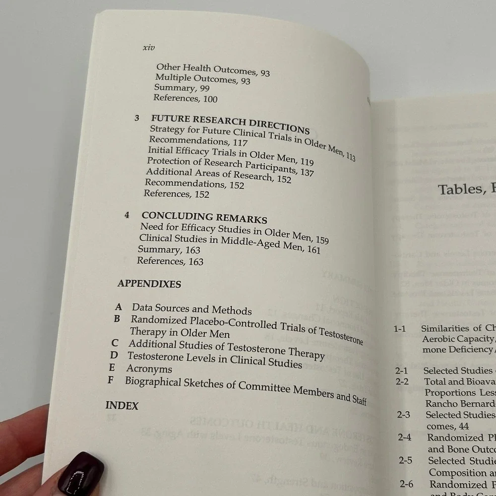 Testosterone‎ and Aging Clinical Research Institute of Medicine Paperback 2004